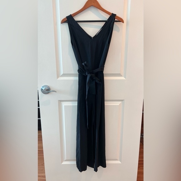 Everlane Japanese GoWeave Black Jumpsuit NWT - Picture 6 of 15